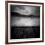 Timber Decking by Lake-Steven Allsopp-Framed Photographic Print