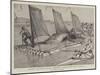 Timber for the Baltic, Floating Rafts Down the Vistula-Godefroy Durand-Mounted Giclee Print