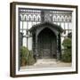 Timber-Framed Black and White House, 18th Century-CM Dixon-Framed Premium Photographic Print