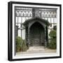 Timber-Framed Black and White House, 18th Century-CM Dixon-Framed Premium Photographic Print