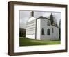 Timber-Framed Black and White House, 18th Century-CM Dixon-Framed Photographic Print