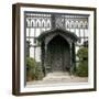 Timber-Framed Black and White House, 18th Century-CM Dixon-Framed Photographic Print