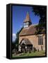 Timber Framed Church Spire, St. Michael & All Saints Church, Castle Frome, Herefordshire, England-Pearl Bucknall-Framed Stretched Canvas