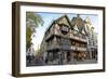 Timber-Framed House on Corn Market Street, Oxford, Oxfordshire, England, United Kingdom, Europe-Peter Richardson-Framed Photographic Print