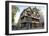Timber-Framed House on Corn Market Street, Oxford, Oxfordshire, England, United Kingdom, Europe-Peter Richardson-Framed Photographic Print