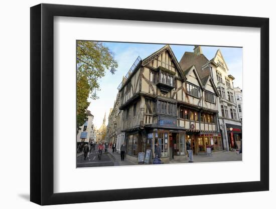 Timber-Framed House on Corn Market Street, Oxford, Oxfordshire, England, United Kingdom, Europe-Peter Richardson-Framed Photographic Print