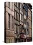 Timber-Framed Houses and Shops in the Restored City Centre, Rouen, Haute Normandie, France-Pearl Bucknall-Stretched Canvas