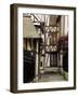 Timber-Framed Houses in a Narrow Alleyway, Rouen, Haute Normandie (Normandy), France-Pearl Bucknall-Framed Photographic Print