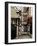 Timber-Framed Houses in a Narrow Alleyway, Rouen, Haute Normandie (Normandy), France-Pearl Bucknall-Framed Photographic Print