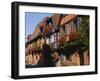 Timber Framed Houses in Niedermorschwihr, Alsace, France-John Miller-Framed Photographic Print