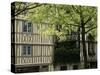 Timber-Framed Houses in the Restored City Centre, Rouen, Haute Normandie (Normandy), France-Pearl Bucknall-Stretched Canvas