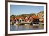 Timber Houses, Grebbestad, Bohuslan Region, West Coast, Sweden, Scandinavia, Europe-Yadid Levy-Framed Photographic Print
