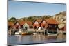 Timber Houses, Grebbestad, Bohuslan Region, West Coast, Sweden, Scandinavia, Europe-Yadid Levy-Mounted Photographic Print