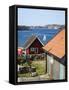 Timber Houses in Fjallbacka, Bohuslan Region, West Coast, Sweden, Scandinavia, Europe-Yadid Levy-Framed Stretched Canvas