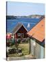 Timber Houses in Fjallbacka, Bohuslan Region, West Coast, Sweden, Scandinavia, Europe-Yadid Levy-Stretched Canvas