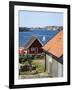 Timber Houses in Fjallbacka, Bohuslan Region, West Coast, Sweden, Scandinavia, Europe-Yadid Levy-Framed Photographic Print