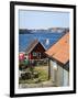 Timber Houses in Fjallbacka, Bohuslan Region, West Coast, Sweden, Scandinavia, Europe-Yadid Levy-Framed Photographic Print