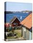 Timber Houses in Fjallbacka, Bohuslan Region, West Coast, Sweden, Scandinavia, Europe-Yadid Levy-Stretched Canvas