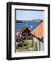 Timber Houses in Fjallbacka, Bohuslan Region, West Coast, Sweden, Scandinavia, Europe-Yadid Levy-Framed Photographic Print