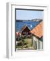 Timber Houses in Fjallbacka, Bohuslan Region, West Coast, Sweden, Scandinavia, Europe-Yadid Levy-Framed Photographic Print