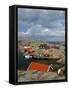 Timber Houses, Vaderoarna (The Weather Islands) Archipelago, Bohuslan Region, West Coast, Sweden-Yadid Levy-Framed Stretched Canvas