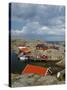 Timber Houses, Vaderoarna (The Weather Islands) Archipelago, Bohuslan Region, West Coast, Sweden-Yadid Levy-Stretched Canvas