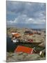 Timber Houses, Vaderoarna (The Weather Islands) Archipelago, Bohuslan Region, West Coast, Sweden-Yadid Levy-Mounted Photographic Print