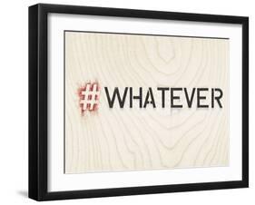 Timber Talk - Whatever-Tom Frazier-Framed Giclee Print