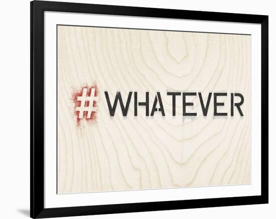 Timber Talk - Whatever-Tom Frazier-Framed Giclee Print