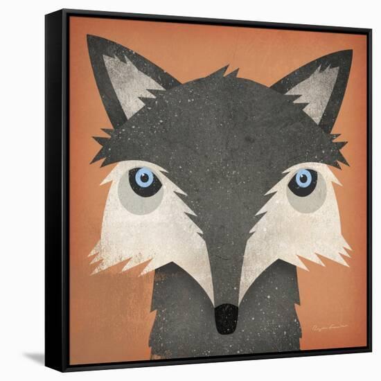 Timber Wolf-Ryan Fowler-Framed Stretched Canvas