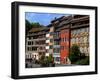 Timbered Buildings, La Petite France Canal, Strasbourg, Alsace, France, Europe-Richardson Peter-Framed Photographic Print