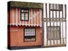 Timbered Buildings, Lavenham, Suffolk, England-Mark Mawson-Stretched Canvas