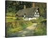 Timbered Cottage-Norman Coker-Stretched Canvas