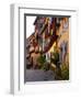 Timbered Houses on Cobbled Street, Eguisheim, Haut Rhin, Alsace, France, Europe-Richardson Peter-Framed Photographic Print