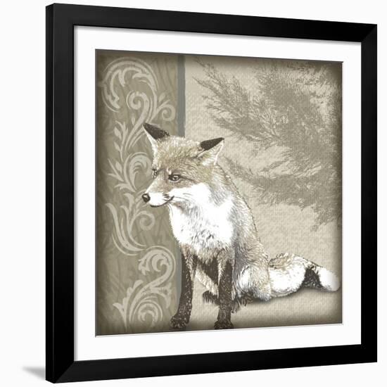 Timberland Fox-Dorothea Taylor-Framed Art Print