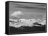 Timberline Dark Fgnd Light Snow Capped Mt Rocky Mountain NP. Never Summer Range, Colorado 1933-1942-Ansel Adams-Framed Stretched Canvas