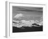 Timberline Dark Fgnd Light Snow Capped Mt Rocky Mountain NP. Never Summer Range, Colorado 1933-1942-Ansel Adams-Framed Art Print