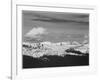 Timberline Dark Fgnd Light Snow Capped Mt Rocky Mountain NP. Never Summer Range, Colorado 1933-1942-Ansel Adams-Framed Art Print