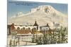 Timberline Lodge, Mt. Hood, Oregon-null-Mounted Premium Giclee Print