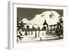 Timberline Lodge, Mt. Hood, Oregon-null-Framed Art Print