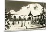 Timberline Lodge, Mt. Hood, Oregon-null-Mounted Art Print