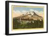 Timberline Lodge, Mt. Hood, Oregon-null-Framed Art Print