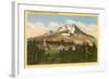 Timberline Lodge, Mt. Hood, Oregon-null-Framed Art Print