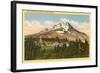 Timberline Lodge, Mt. Hood, Oregon-null-Framed Art Print