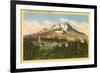 Timberline Lodge, Mt. Hood, Oregon-null-Framed Art Print