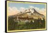 Timberline Lodge, Mt. Hood, Oregon-null-Framed Stretched Canvas