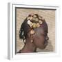 Timbuktu, A Songhay Girl with an Elaborately Decorated Hairstyle in Timbuktu, Mali-Nigel Pavitt-Framed Photographic Print