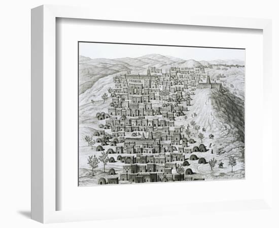 Timbuktu Engraving-null-Framed Giclee Print