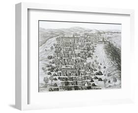 Timbuktu Engraving-null-Framed Giclee Print