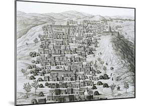 Timbuktu Engraving-null-Mounted Giclee Print